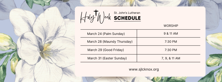 Holy Week (Banner)